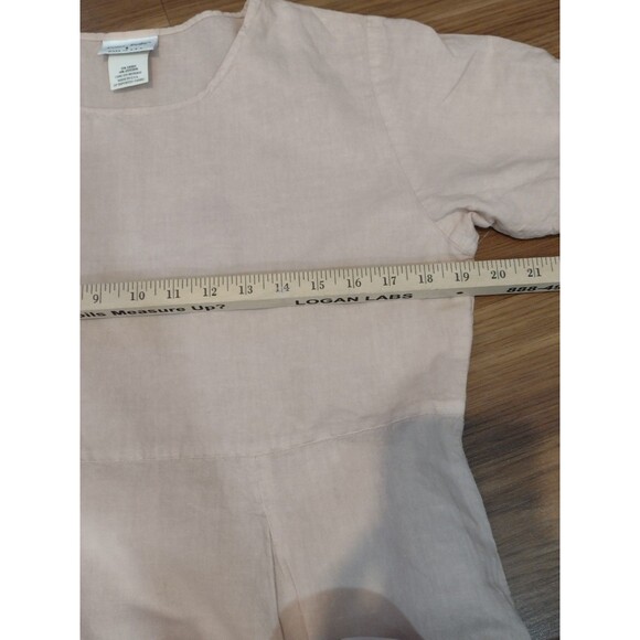 Vintage 90s Cotton Studio Pink Maxi Dress Small Cottagecore Boho - Picture 6 of 9